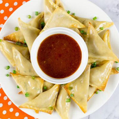 Healthy Baked Crab Rangoons