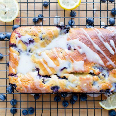 brooke griffin blueberry lemon yogurt loaf