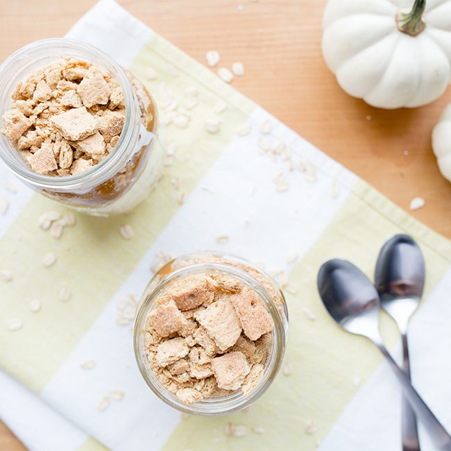 pumpkin pie overnight oats
