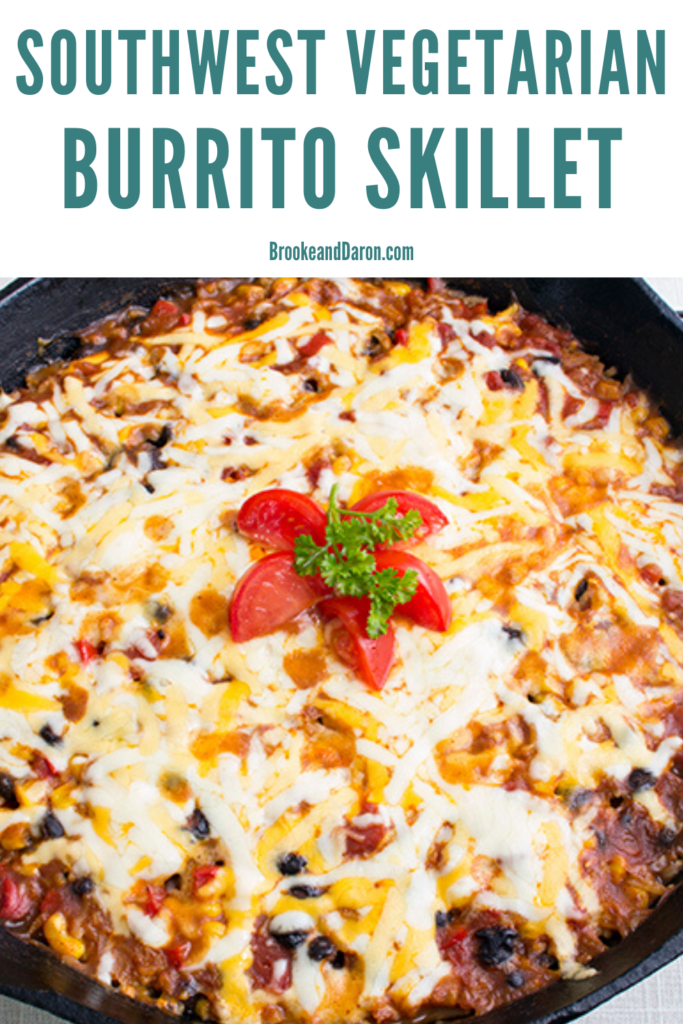 Cheese covered beans and rice