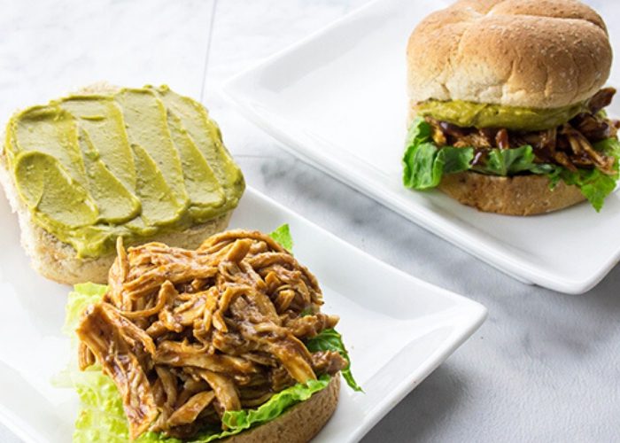 image of barbecue chicken sandwich