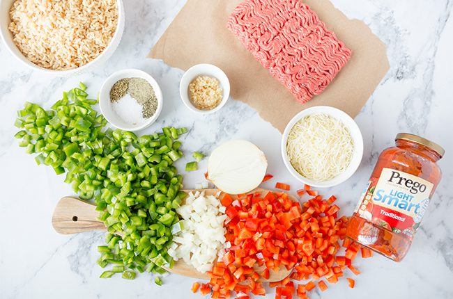 stuffed pepper casserole ingredients