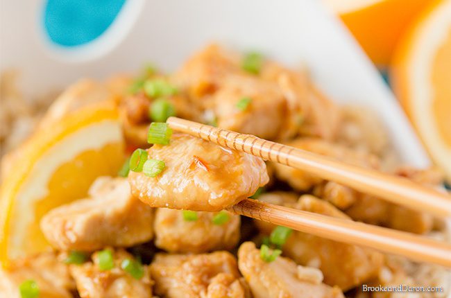 Chicken in large white bowl