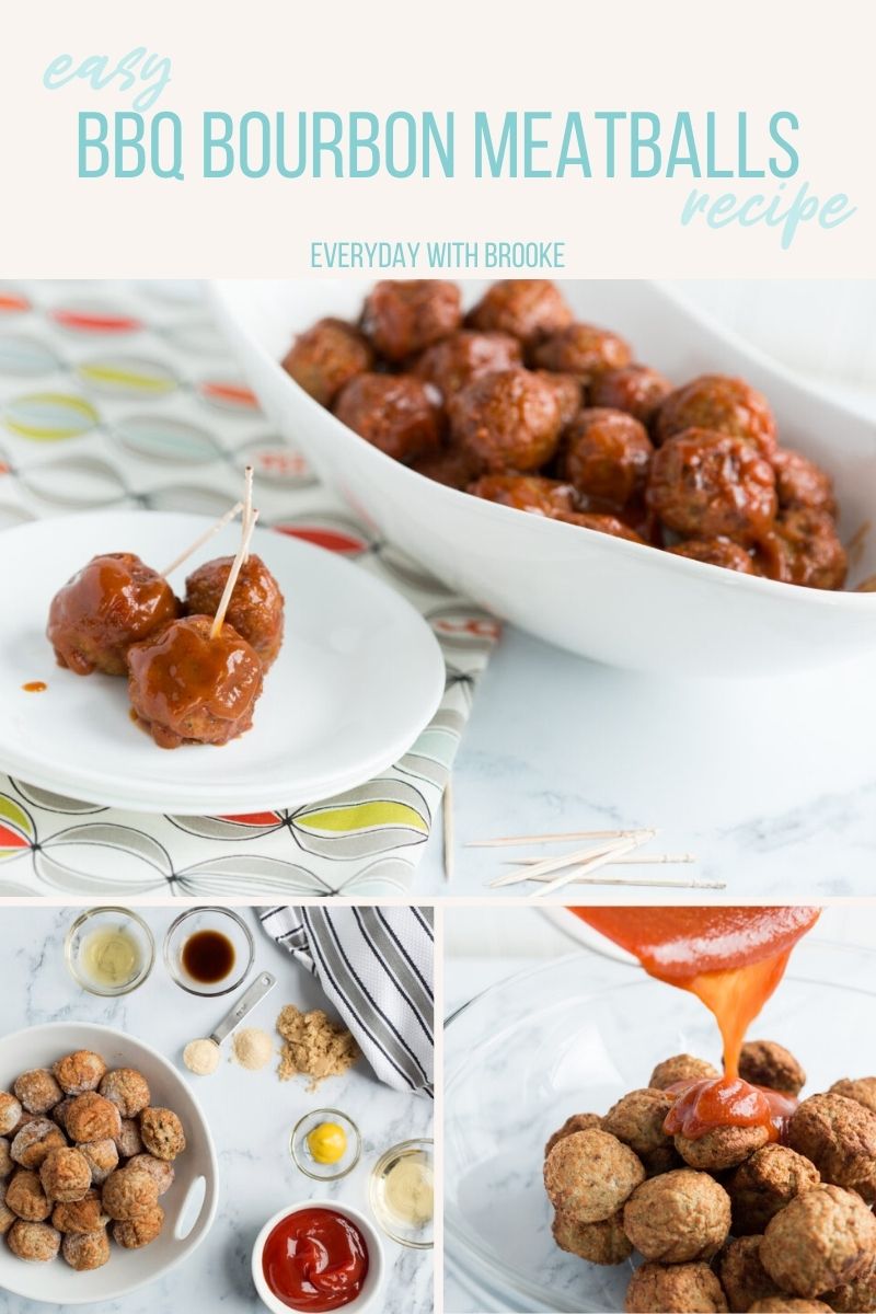 Easy BBQ Bourbon Meatballs Recipe
