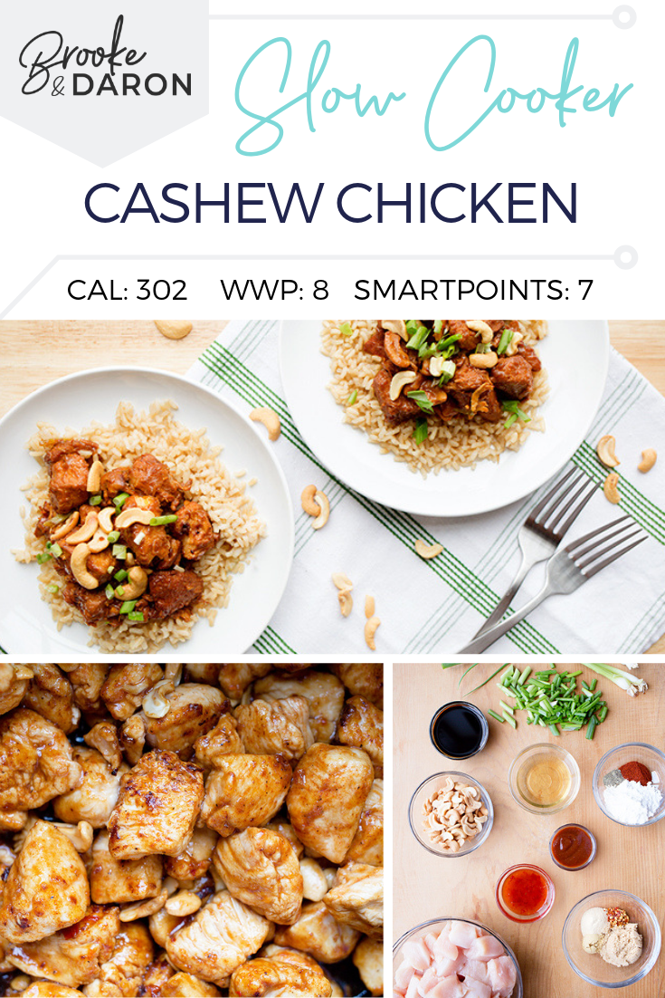slow cooker cashew chicken