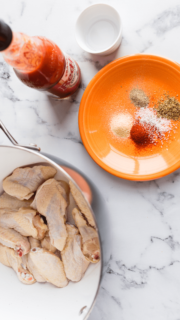 ingredients in baked chicken wings
