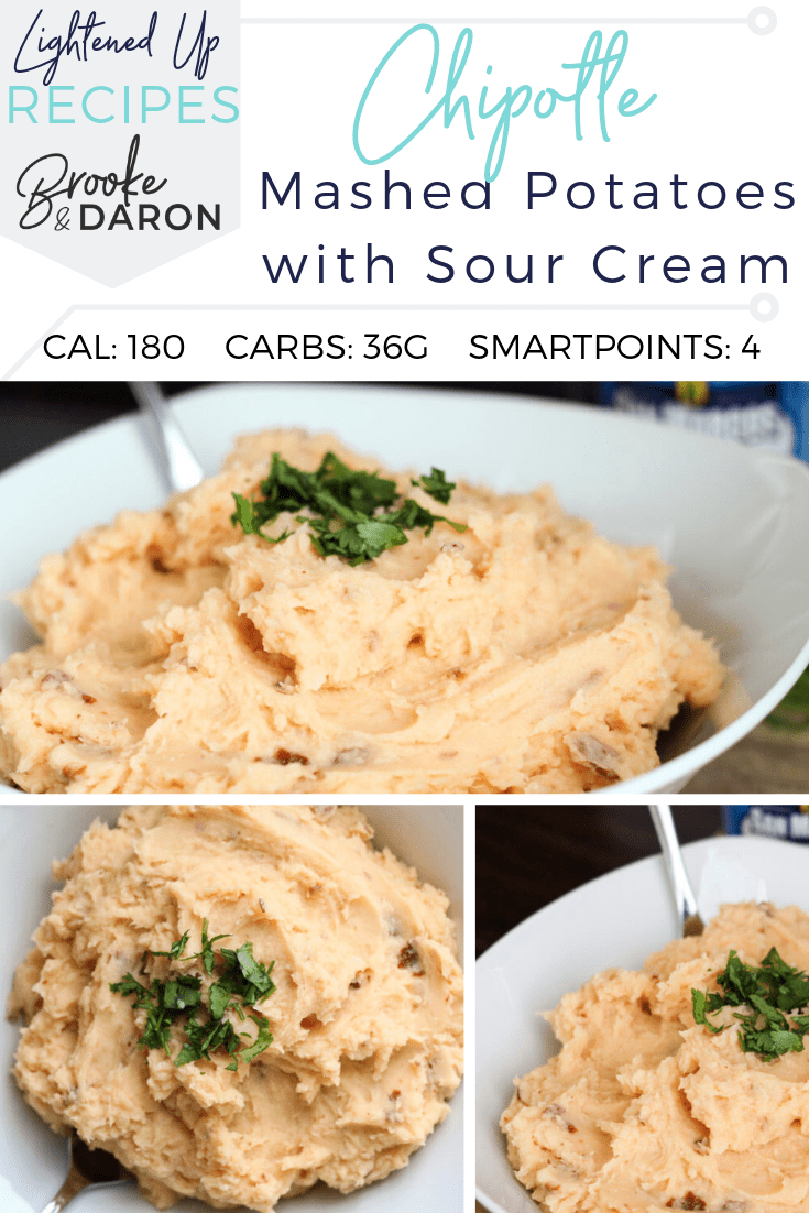 Chipotle Mashed Potatoes with Sour Cream