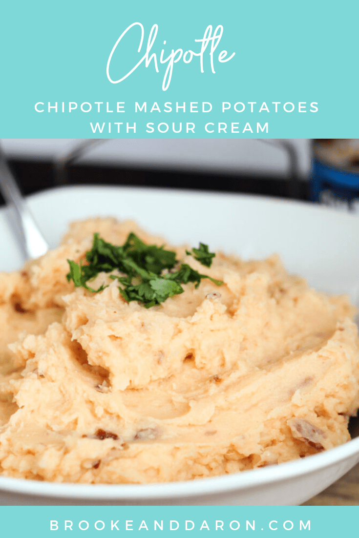 Chipotle Mashed Potatoes with Sour Cream