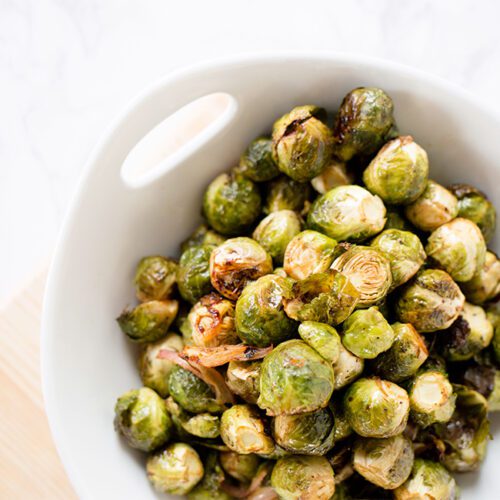 crispy brussel sprouts