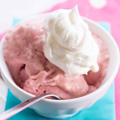 Strawberry Banana Ice Cream