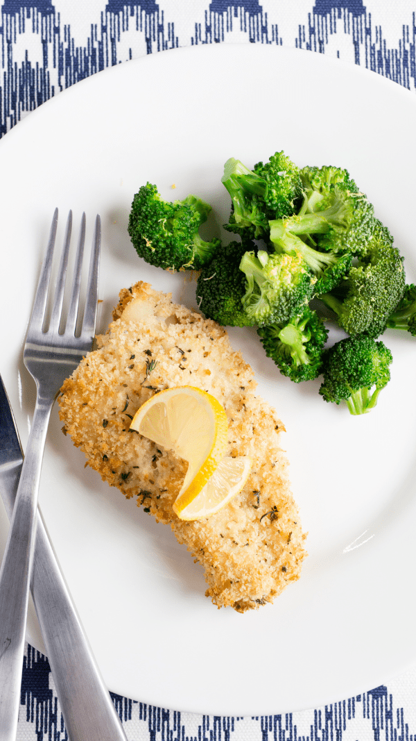 Baked Crispy Cod