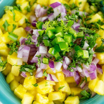Easy Pineapple Salsa