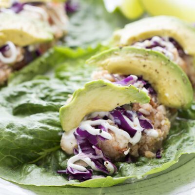 Tilapia Lettuce Wraps