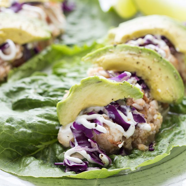 Tilapia Lettuce Wraps