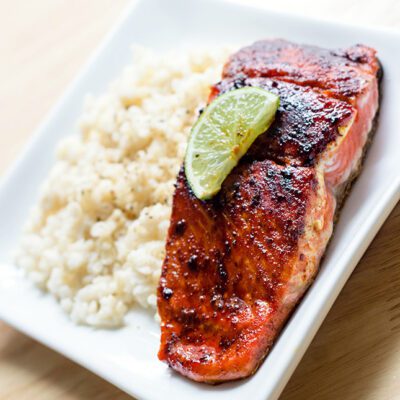 Sweet and Spicy Salmon