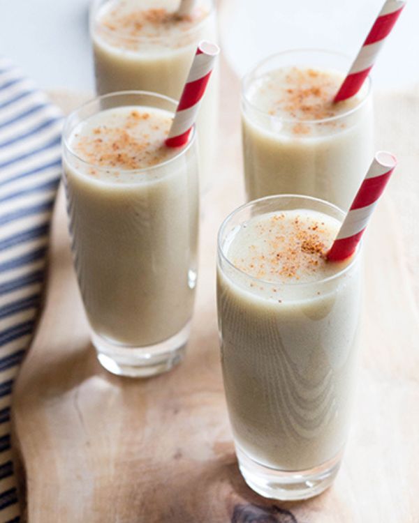 how to make healthy eggnog