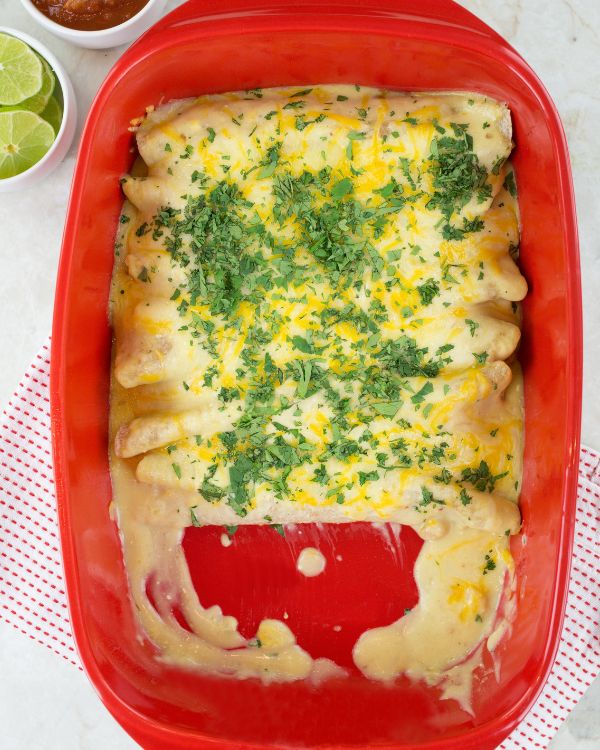 sour cream chicken enchiladas