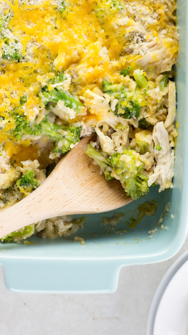 The best easy chicken and rice casserole