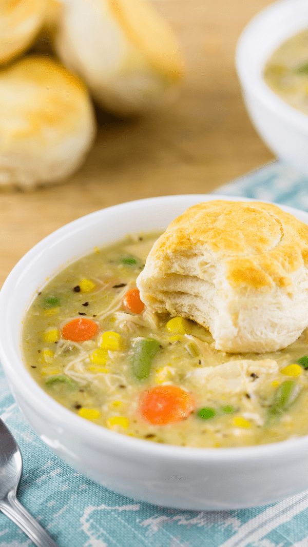 Slow Cooker Chicken Pot Pie