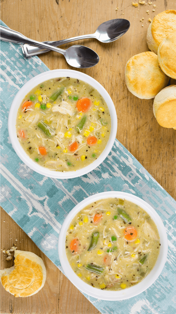 Slow Cooker Chicken Pot Pie