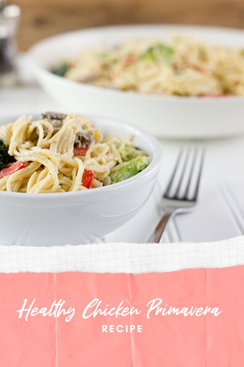 Healthy Chicken Primavera Recipe