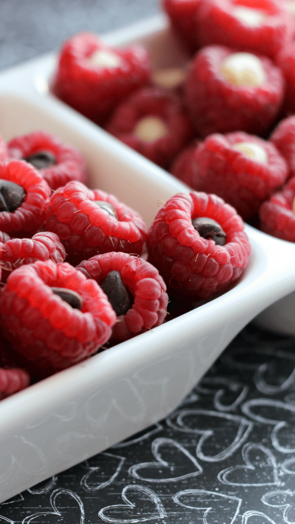 Chocolate Raspberry Poppers Snack