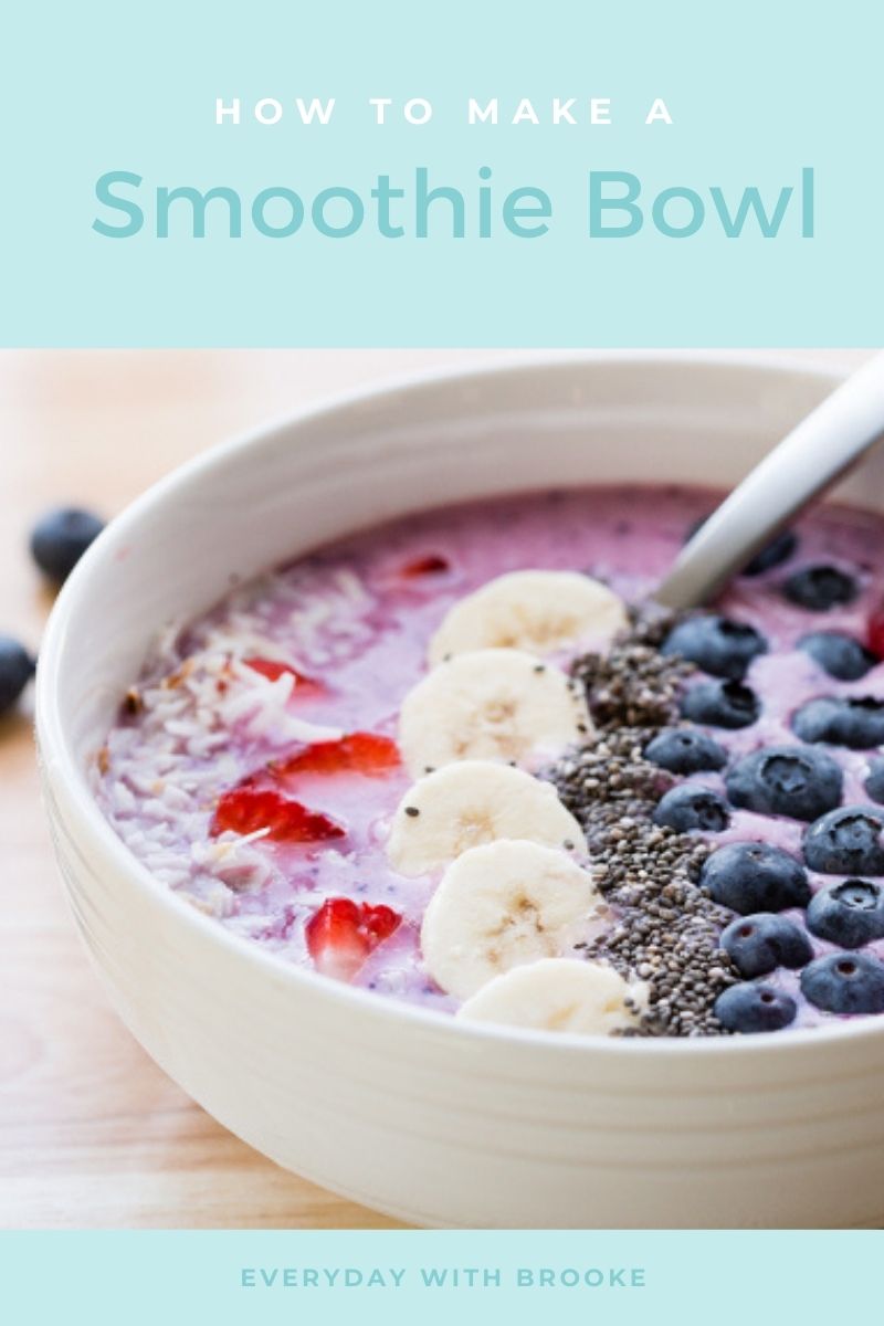 How to Make a Smoothie Bowl