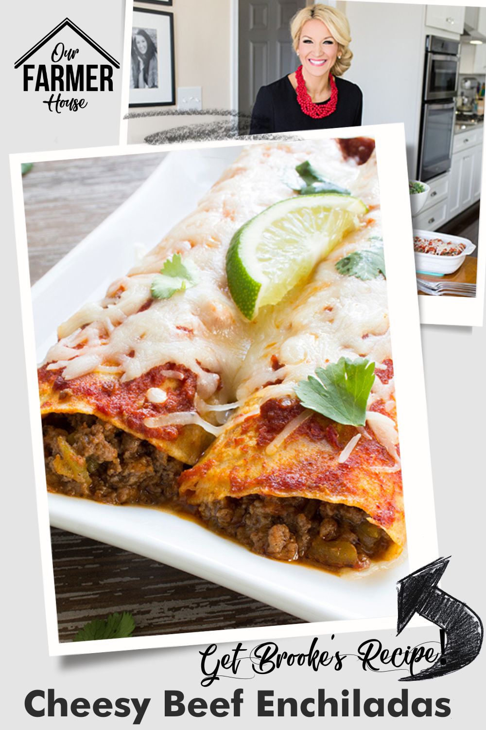 cheesy beef enchiladas recipe