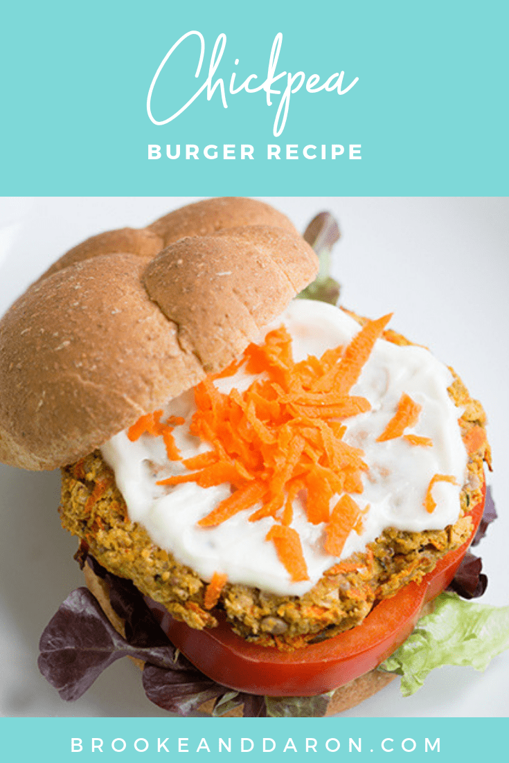 chickpea burger recipe
