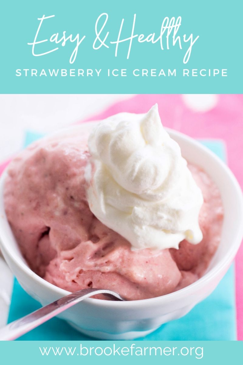 Easy & Healthy Strawberry Ice Cream Recipe