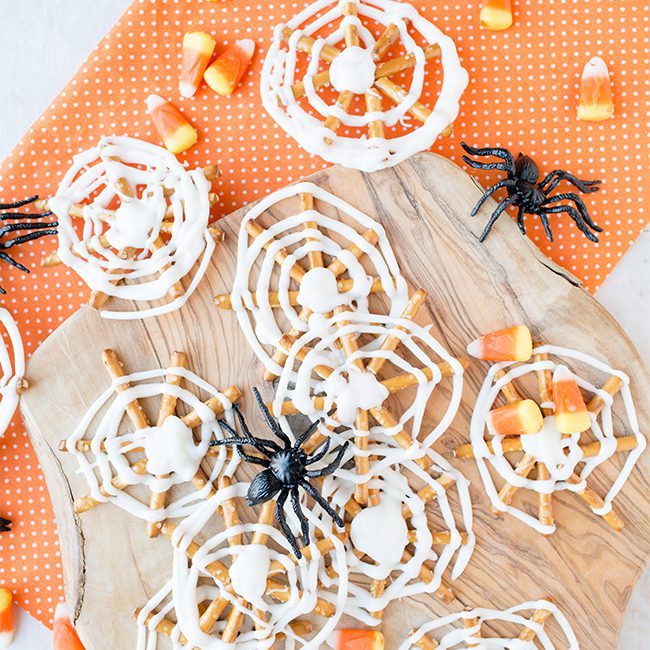 Halloween pretzels