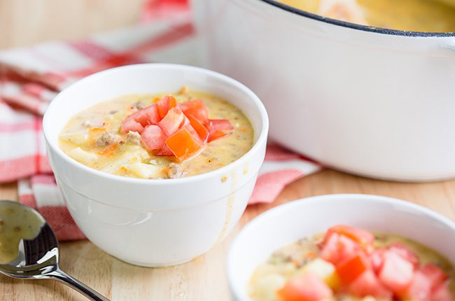 Up close picture of a small white bowl