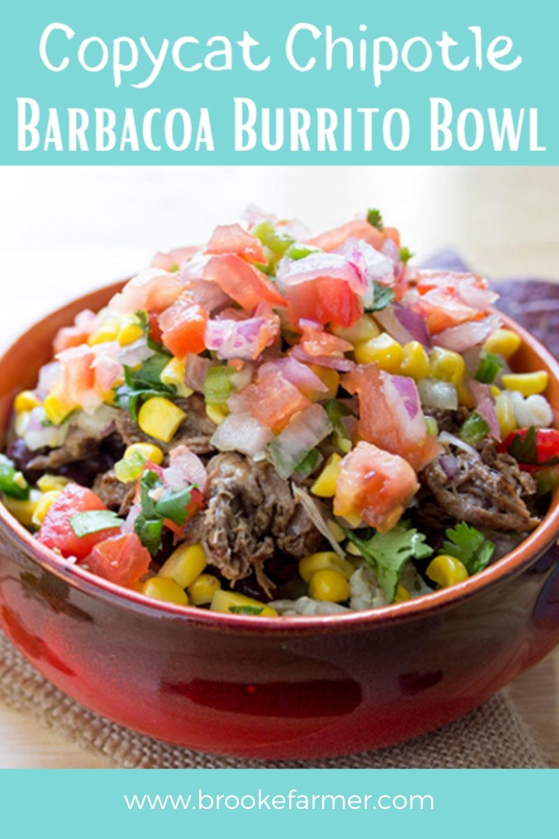 Copycat Barbacoa Burrito Bowl
