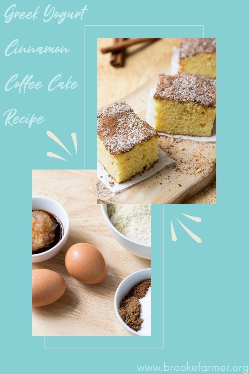 Greek Yogurt Cinnamon Coffee Cake Recipe
