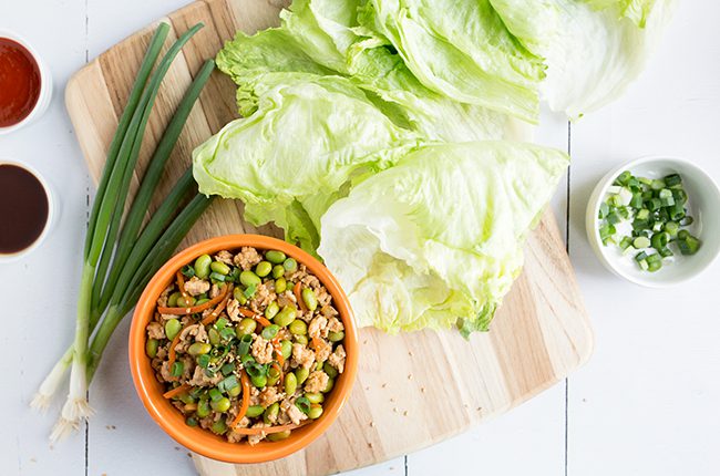 Asian Turkey Lettuce Wraps
