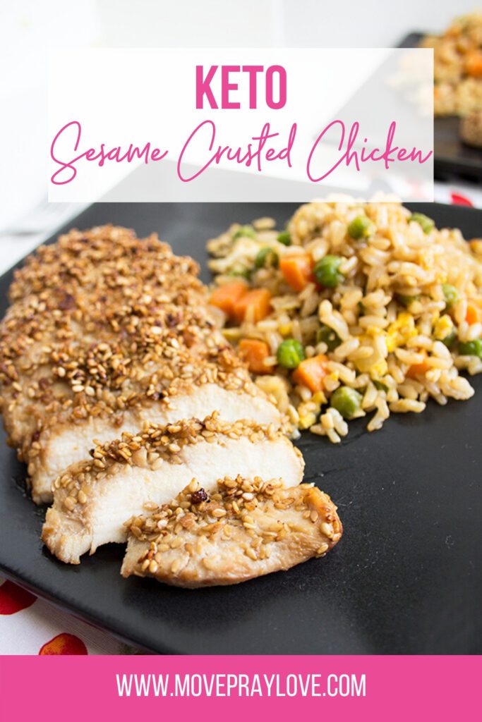 image of keto crusted chicken recipe