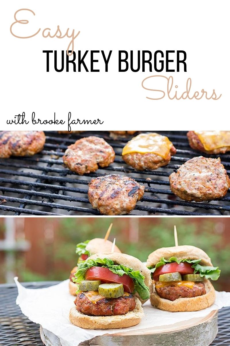 Easy Turkey Burger Sliders