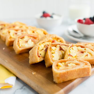 Breakfast Sushi Burrito