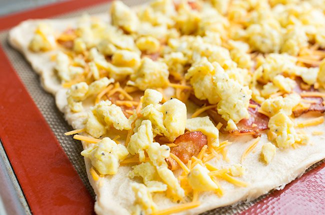 Bacon Egg and Cheese on a Crescent