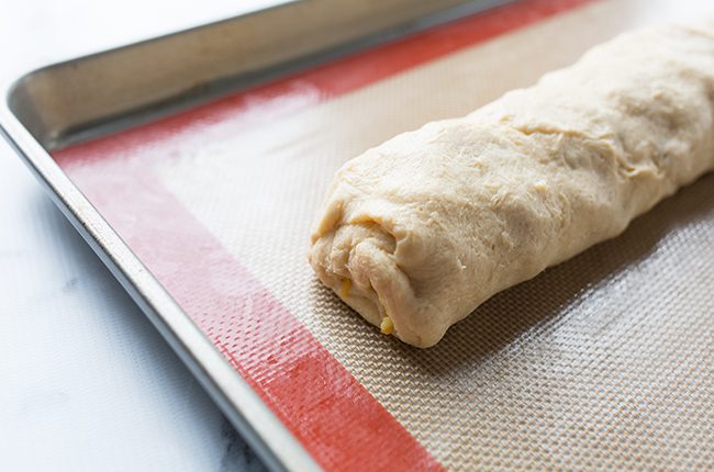 Unbaked Breakfast Sushi Burrito