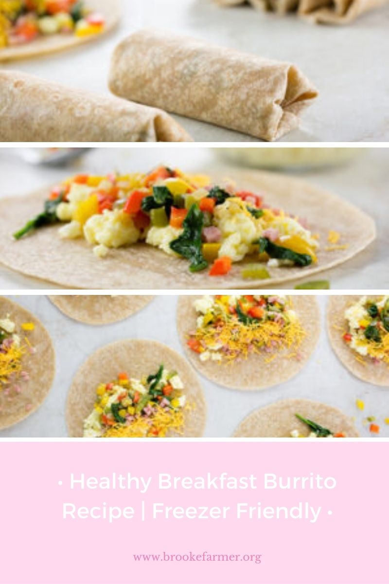 Healthy Breakfast Burrito Recipe | Freezer Friendly