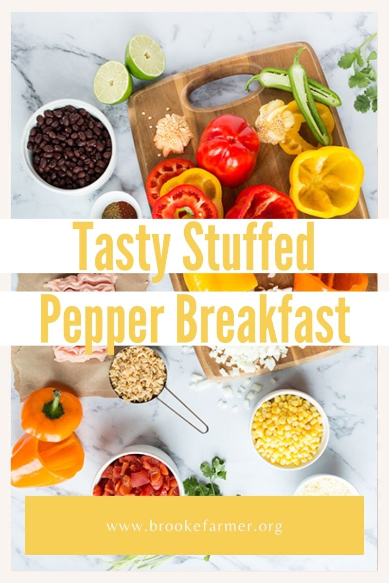 Tasty Stuffed Pepper Breakfast