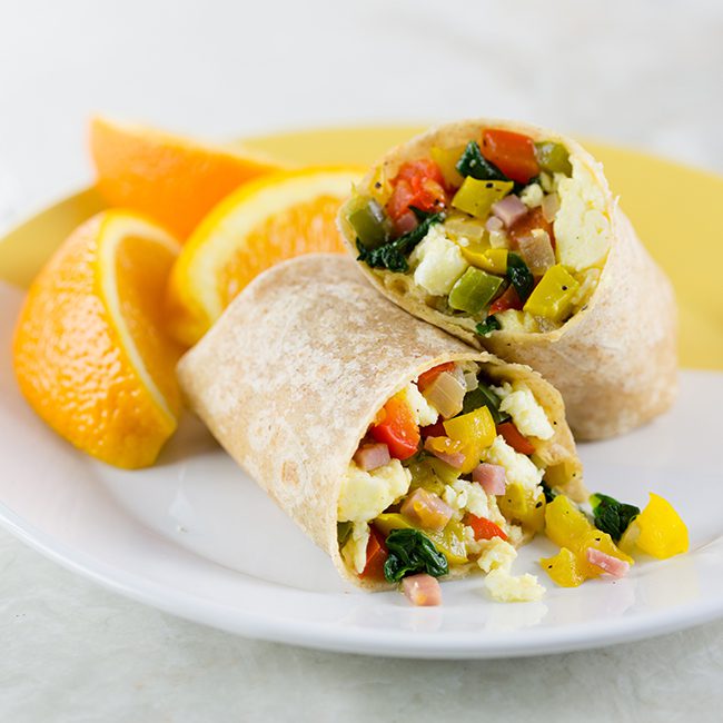 Healthy Breakfast Burrito