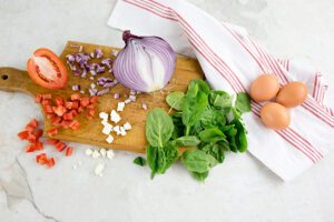 Ingredients for Omelette