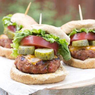 Easy Turkey Burger Sliders