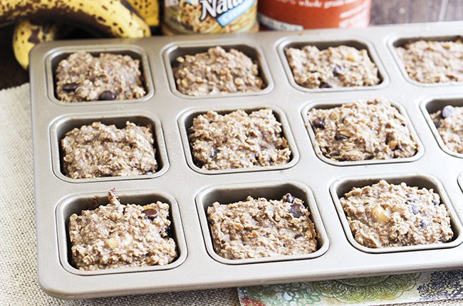 PB Oatmeal Bars