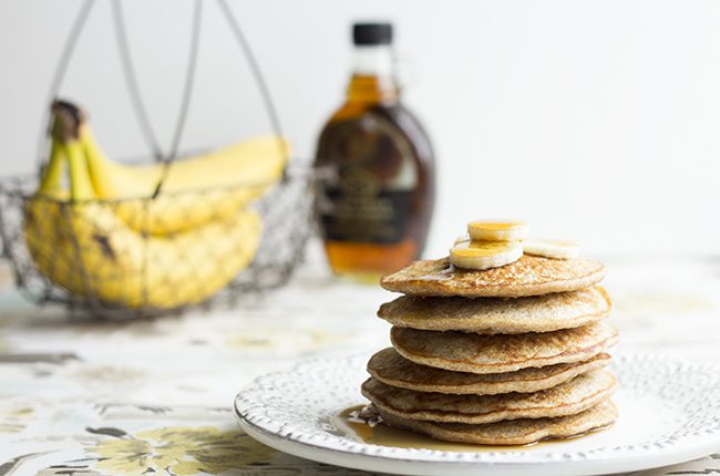 Finished Banana Quinoa Pancakes