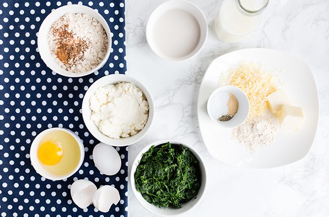 Ingredients for Crepes