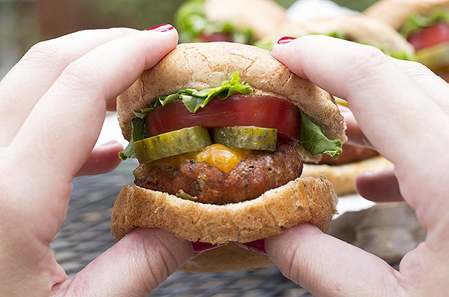 Easy Turkey Burger Sliderss