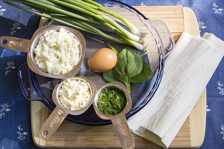 Spinach Pie Ingredients